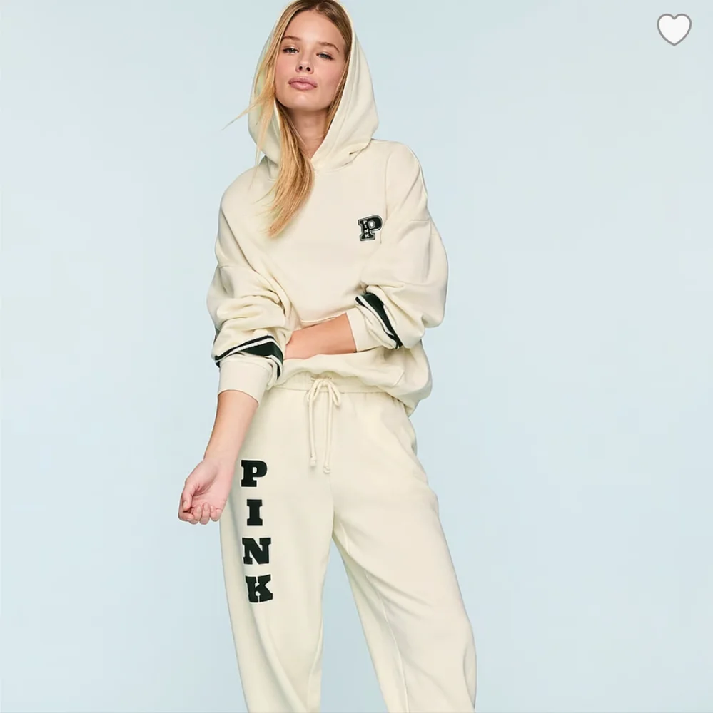 New Victoria secretCotton Fleece Full-Zip Hoodie XL - Picture 1 of 6